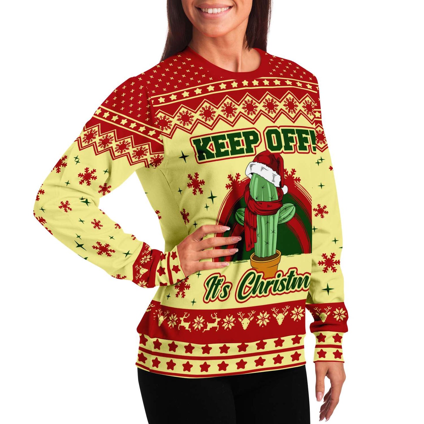 Ugly Christmas Sweater Keep Off - Chloe Lambertin