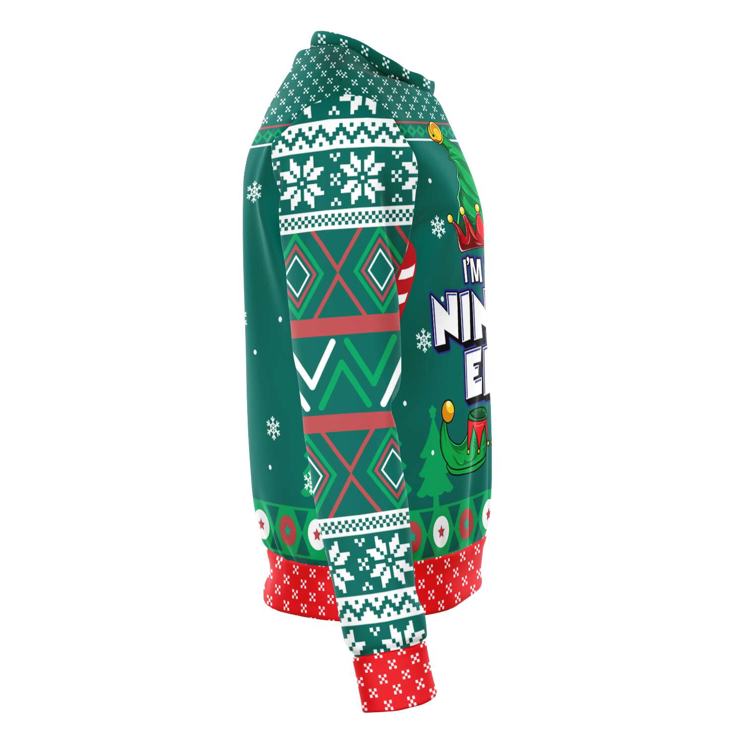 Ugly Christmas Sweater Ninja Elf - Chloe Lambertin
