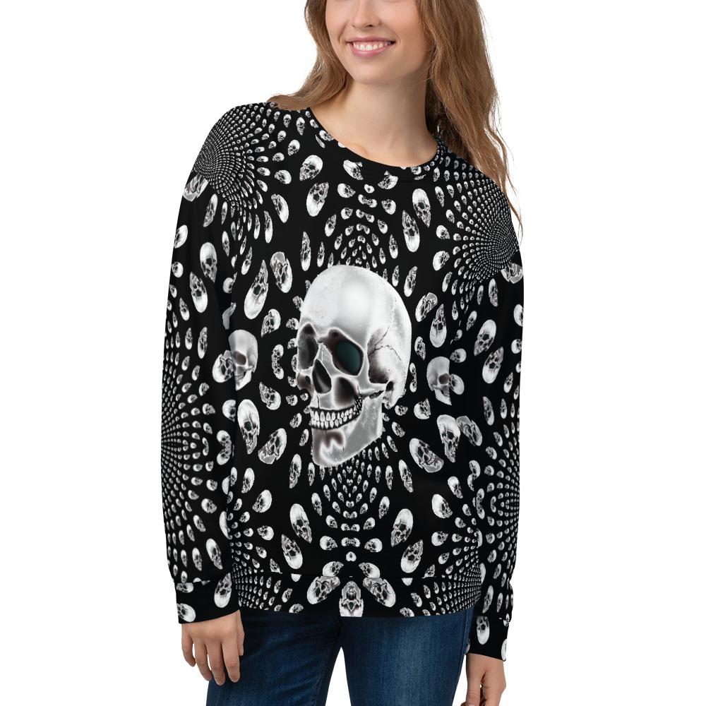 A Thousand Skulls Unisex Sweatshirt - Chloe Lambertin