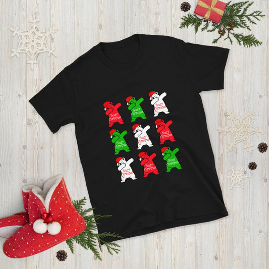 Beary Christmas Short-Sleeve Unisex T-Shirt - Chloe Lambertin