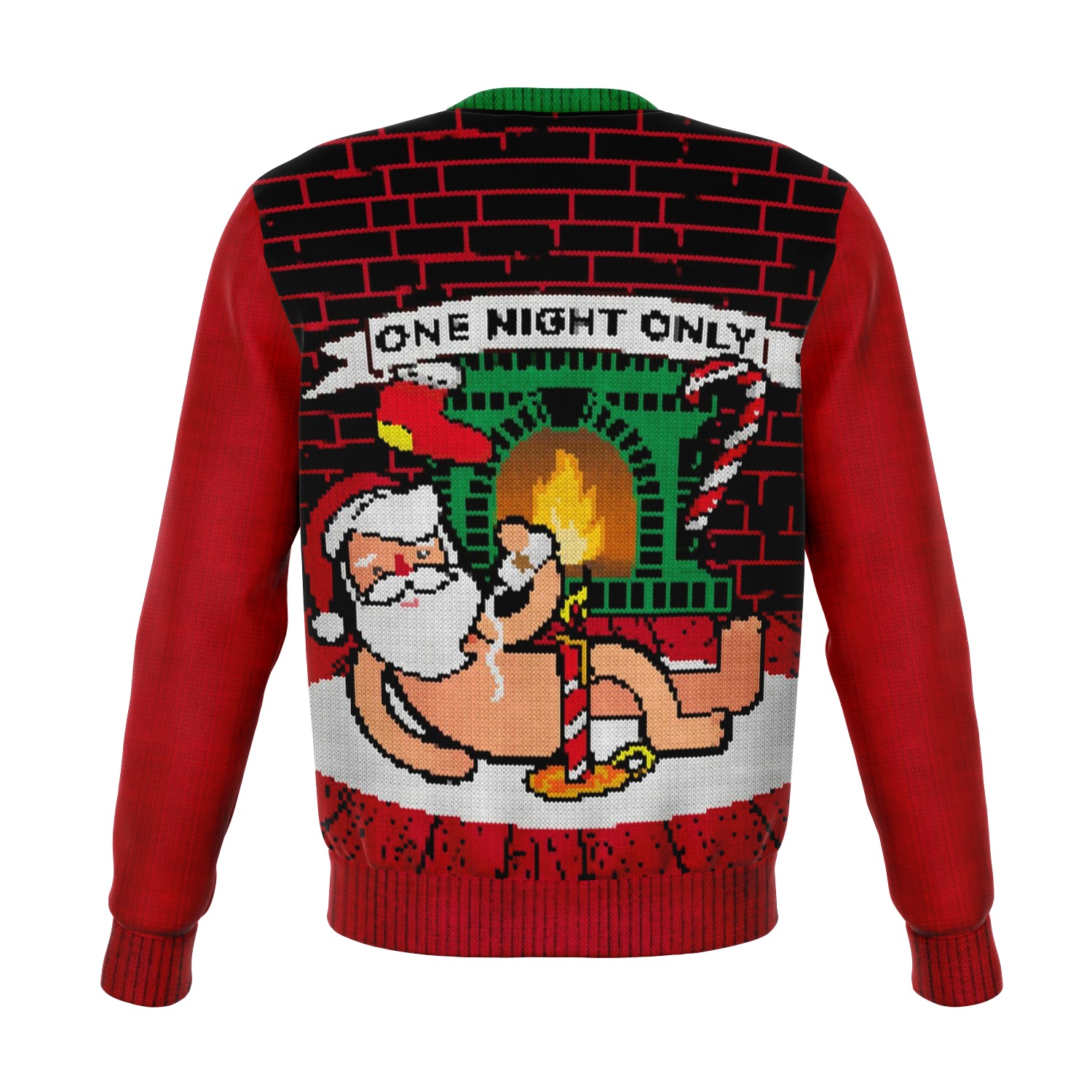 Ugly Christmas Sweater One Night Only Santa - Chloe Lambertin