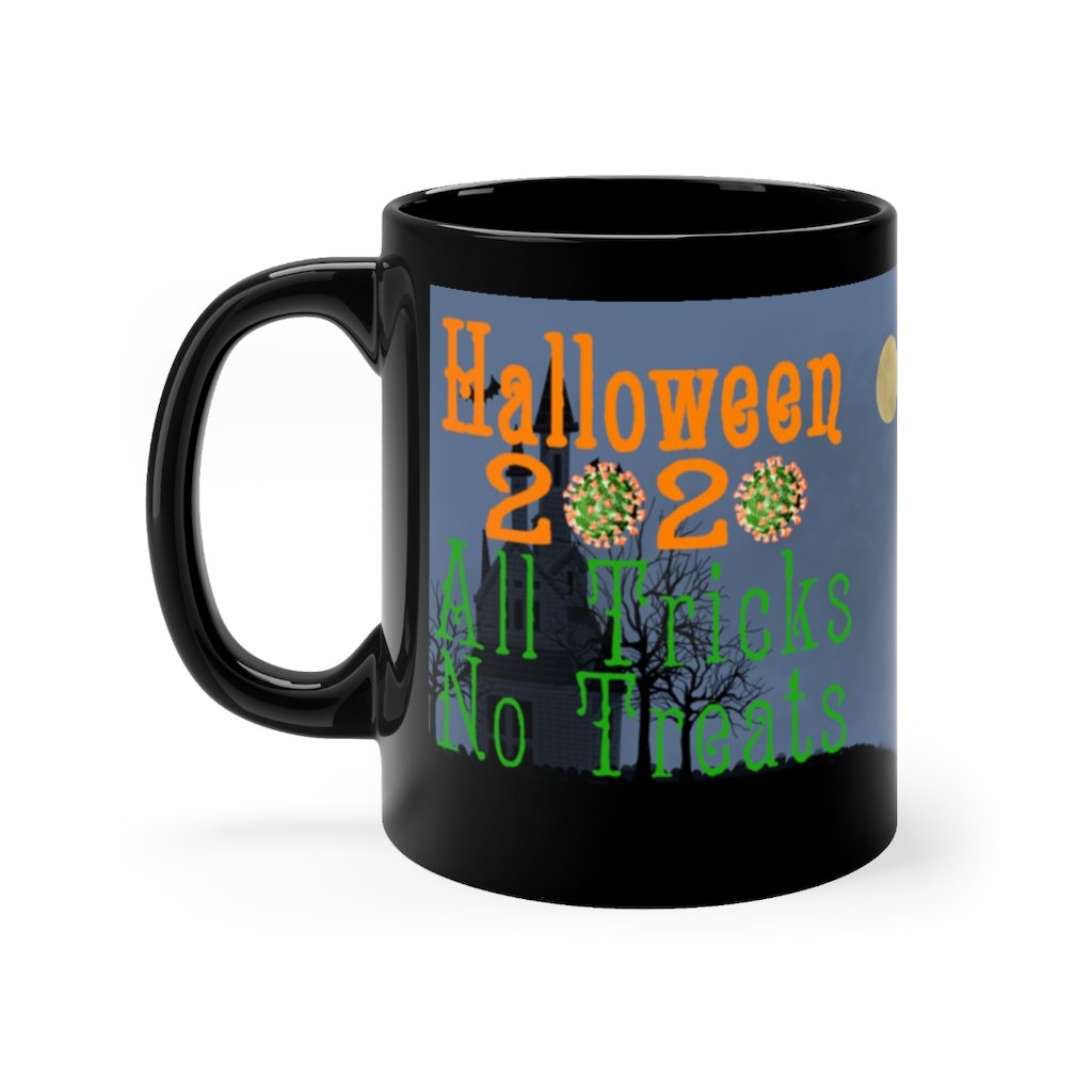 Halloween 2020 Black mug 11oz - Chloe Lambertin