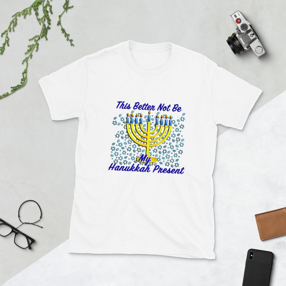 Hanukkah Short-Sleeve Unisex T-Shirt - Chloe Lambertin