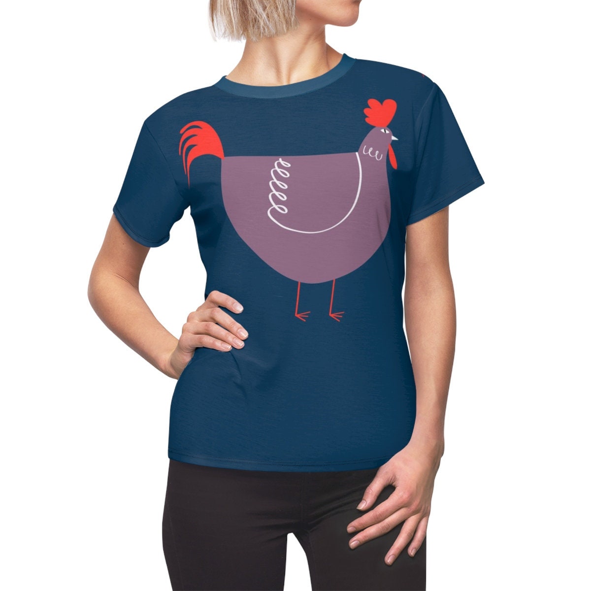 Year of the Rooster / Astrology / Chinese / Zodiac / T-shirt / Tee / Shirt / Rooster / Art / Valentine / Birthday / Clothing / Gift for Her - Chloe Lambertin