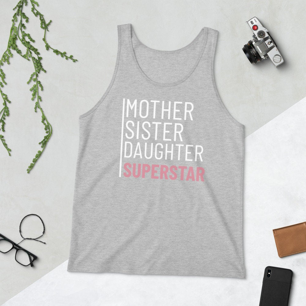Superstar Ladies Tank Top|Spin Tank|Woman|Mom|Birthday|Birthday for Her|Gift For Her|Gift|Workout Tee|Fitness|Peloton|Sister|Daily Tee