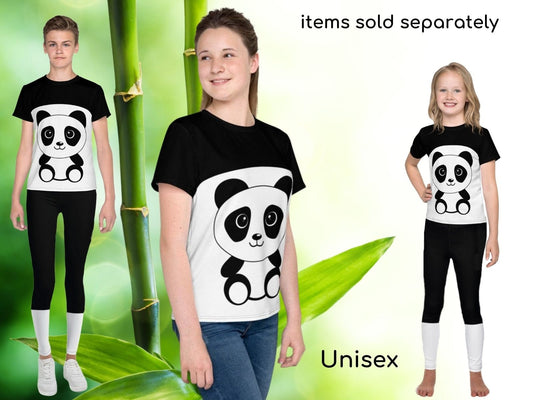 Kung Fu Po Panda Leggings, Rash Guards and T-Shirts, Beloved Movie Character, Gift for Daughter, Gift for Son, Halloween Outfit