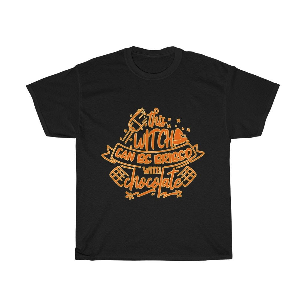 This Witch Can Be Bribed Unisex Heavy Cotton Tee - Chloe Lambertin