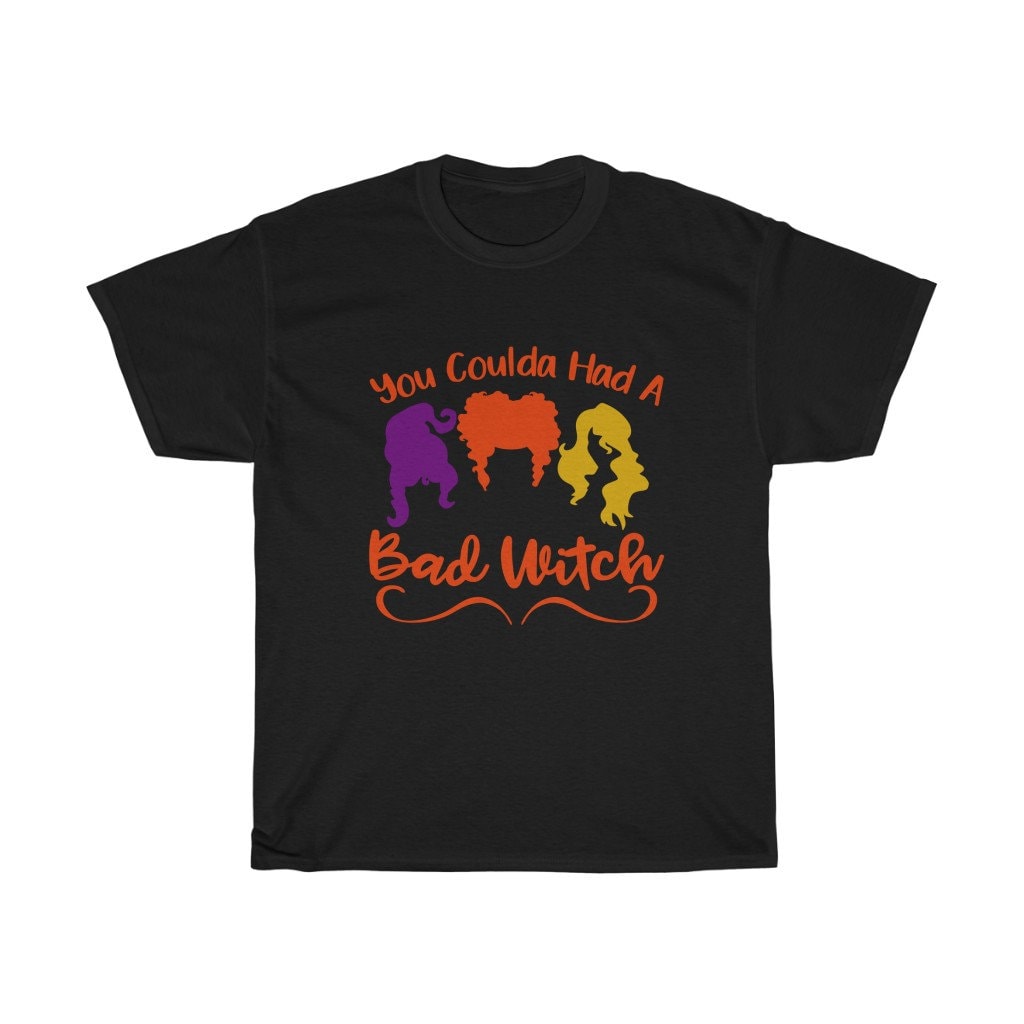 You Coulda Had a Bad WItch! Halloween Heavy Cotton Tee - Chloe Lambertin