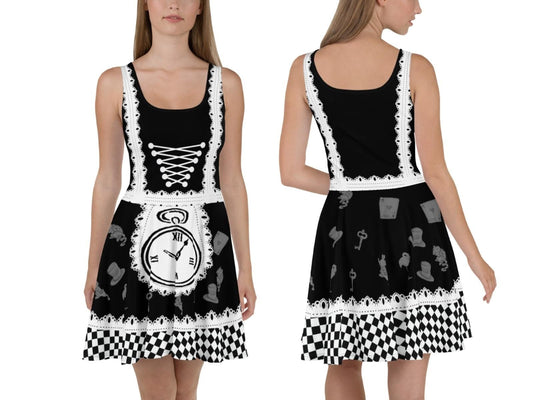 Alice in Wonderland Dress, Dress, Cheshire Cat, Tea Party, Gift for Her, Birthday Gift, Halloween Adult Costume, Cosplay, Halloween Costumes