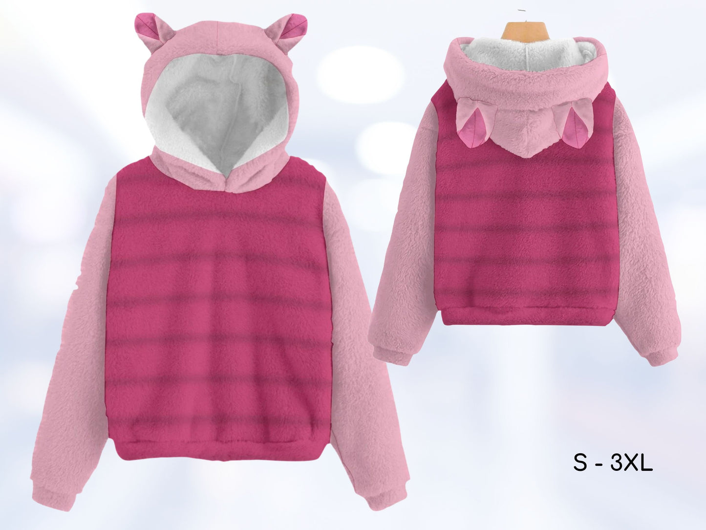 Winnie the Pooh Piglet Set for Kids, Hoodie with Ears, Leggings Sweatpants, Gift for Her, Gift for Him, Halloween Costumes, Cosplay, Fall