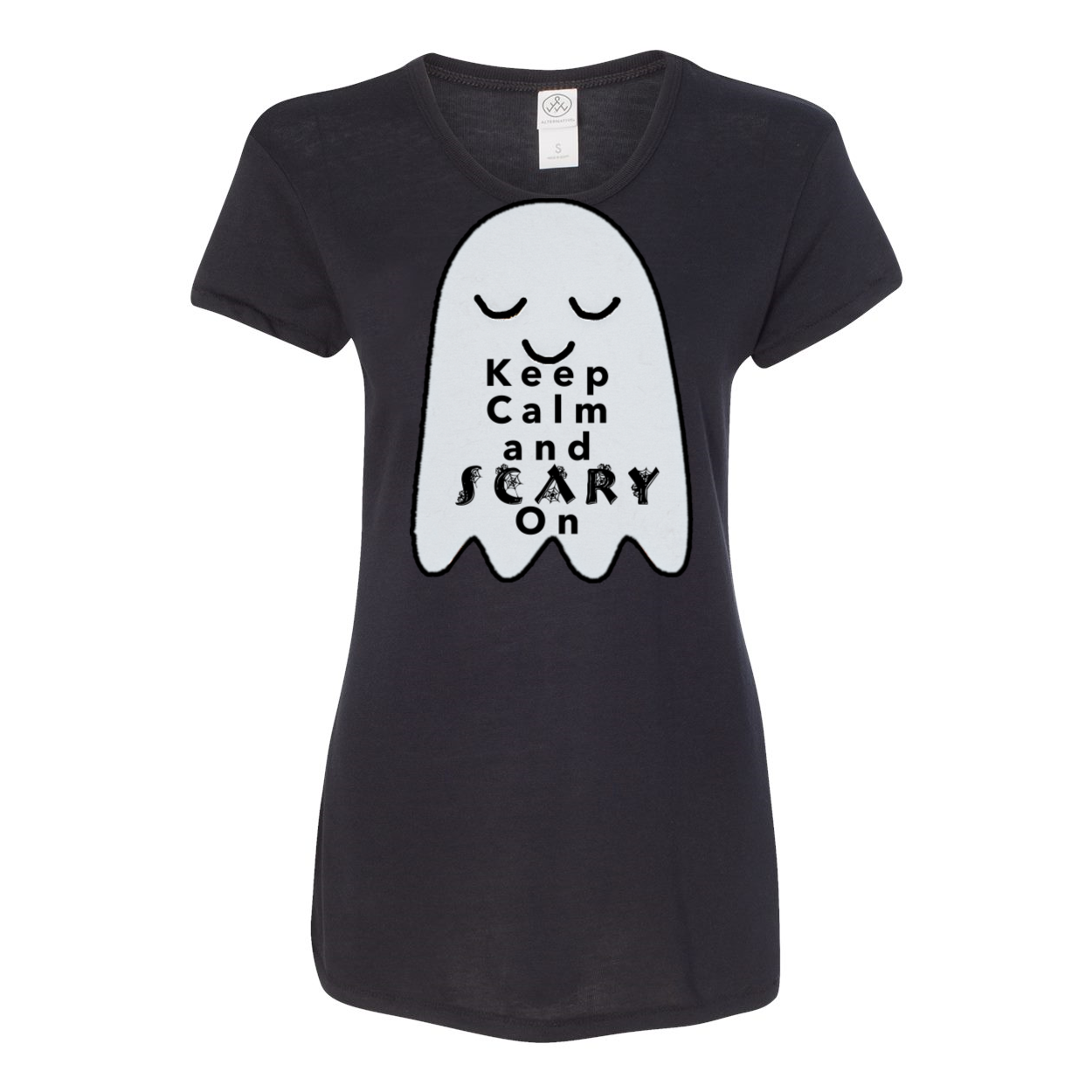 Keep Calm and Scary On T-Shirt Halloween - Chloe Lambertin