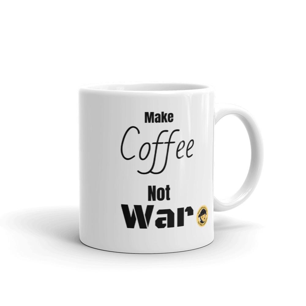 Make Coffee, not War Funny Mug. - Chloe Lambertin