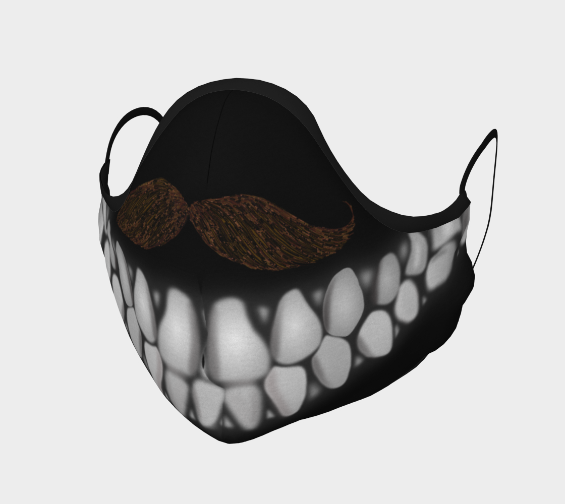 Mustache Teeth Mask - Chloe Lambertin