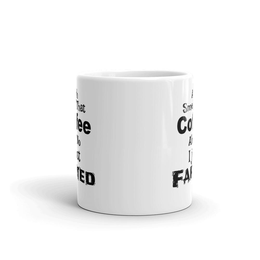 Smell That Coffee  Funny Mug. - Chloe Lambertin