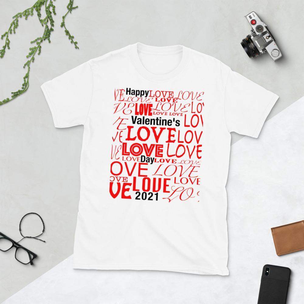 Valentine's Love Short-Sleeve Unisex T-Shirt - Chloe Lambertin