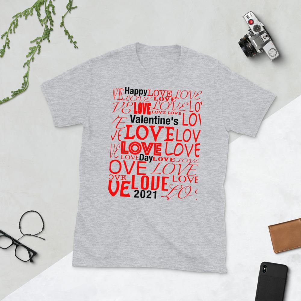 Valentine's Love Short-Sleeve Unisex T-Shirt - Chloe Lambertin